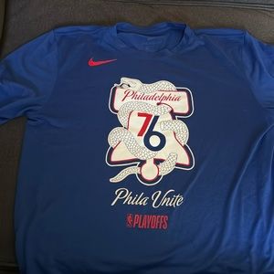 Philadelphia 76ers Nike Tee Dri Fit